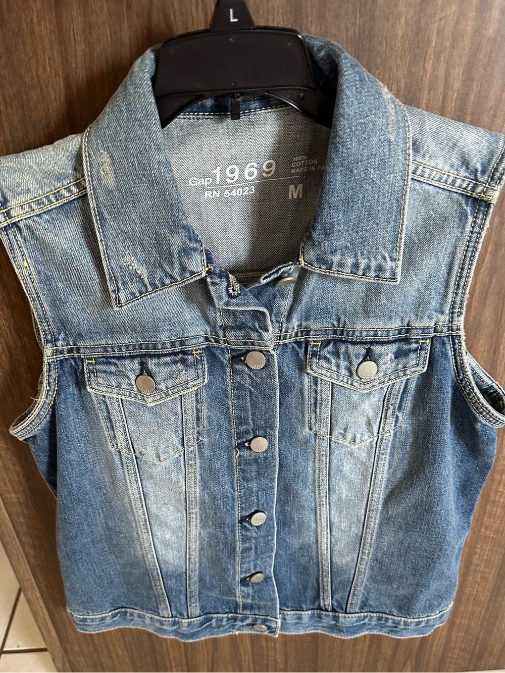 Gap 1969 Denim Jean Vest